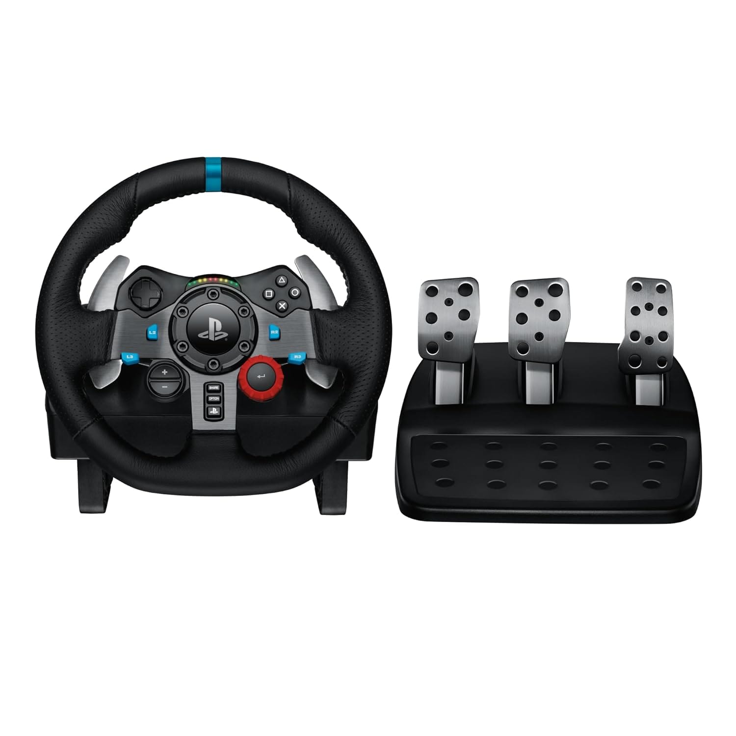 Logitech G29 Driving Force Racing Wheel with Pedals – PS5/PC - Image 1